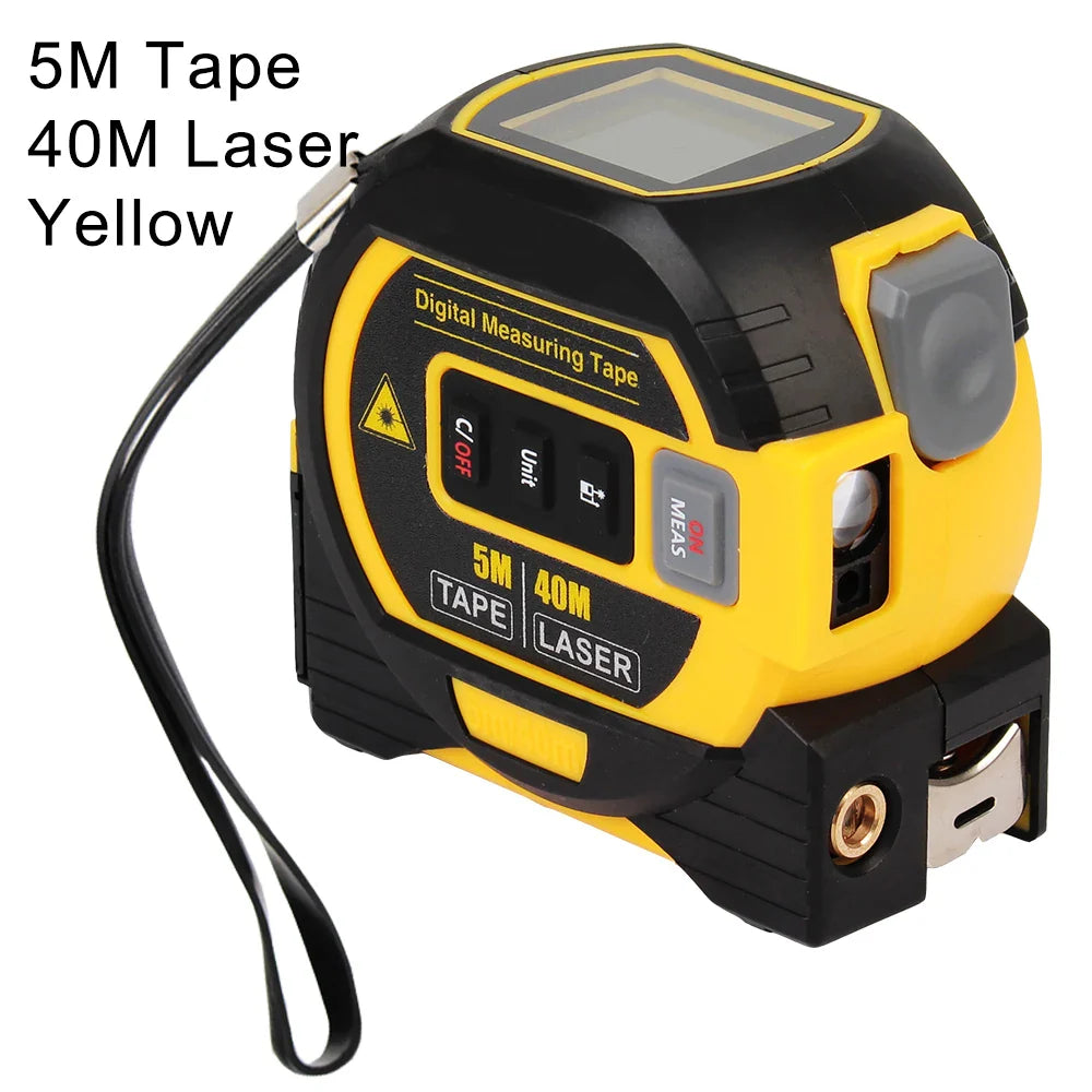 3-in-1 High-Precision Laser Rangefinder & Tape Measure