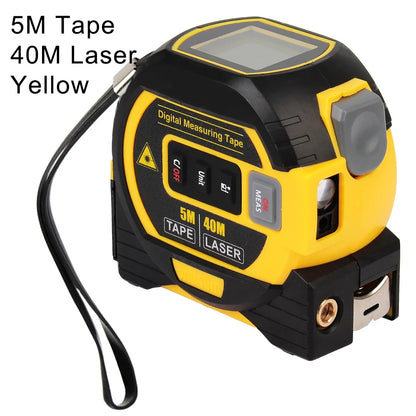 3-in-1 High-Precision Laser Rangefinder & Tape Measure